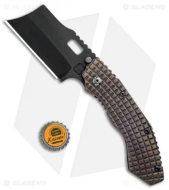 Trouble Blades Custom Debt Collector Knife Frag Ti Bronze (3.75" CruWear Black) 9 Trouble Blades Custom Debt Collector Knife Frag Ti Bronze (3.75" CruWear Black) -Benchmade Shop Trouble Blades Custom Debt Collector Frag Ti Bronze CruWear Black BHQ 94581 jr bottlecap
