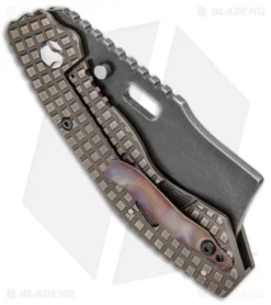 Trouble Blades Custom Debt Collector Knife Frag Ti Red Clip (3.75" Black) 7 Trouble Blades Custom Debt Collector Knife Frag Ti Red Clip (3.75" Black) -Benchmade Shop Trouble Blades Custom Debt Collector Frag Ti CruWear Black BHQ 94579 jr side