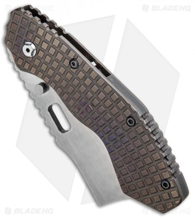 Trouble Blades Custom Debt Collector Knife Frag Ti (3.75" CruWear Satin) 2 Trouble Blades Custom Debt Collector Knife Frag Ti (3.75" CruWear Satin) - Image 2