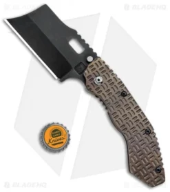 Trouble Blades Custom Debt Collector Knife Tron Ti Bronze (3.75" CruWear Black) 9 Trouble Blades Custom Debt Collector Knife Tron Ti Bronze (3.75" CruWear Black) -Benchmade Shop Trouble Blades Custom Debt Collector Tron Ti CruWear Black BHQ 94584 jr bottlecap
