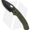 Trouble Blades Custom Full Size Mofo Knife Frag Dark Green Ti (3.75" Black)