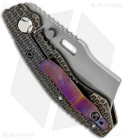 Trouble Blades Custom Lil Debt Collector Cleaver Knife 911 Ti (3" Bead Blast 4V) 7 Trouble Blades Custom Lil Debt Collector Cleaver Knife 911 Ti (3" Bead Blast 4V) -Benchmade Shop Trouble Blades Custom Lil Debt Cleaver 911 BB BHQ 88432 jr side