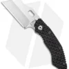 Trouble Blades Custom Lil Debt Collector Black Knife Ti (3") Satin