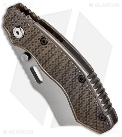 Trouble Blades Custom Lil Debt Collector Cleaver Knife Dgrip Ti (3" Cruwear) 2 Trouble Blades Custom Lil Debt Collector Cleaver Knife Dgrip Ti (3" Cruwear) - Image 2