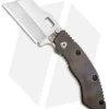 Trouble Blades Custom Lil Debt Collector Cleaver Knife Ti (3" Satin CPM-3V)