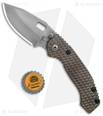 Trouble Blades Custom Lil Mofo Knife Reverse 911 Bronze Ti (3.25" CruWear) 5 Trouble Blades Custom Lil Mofo Knife Reverse 911 Bronze Ti (3.25" CruWear) - Image 5