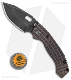 Trouble Blades Custom Mini Mofo Knife Frag Flame Titanium (3.25" Black) 7 Trouble Blades Custom Mini Mofo Knife Frag Flame Titanium (3.25" Black) -Benchmade Shop Trouble Blades Custom Mini Mofo Frag Flame Ti Black BHQ 89878 er bottlecap