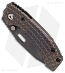 Trouble Blades Custom Mini Mofo Knife Frag Flame Titanium (3.25" Black) 6 Trouble Blades Custom Mini Mofo Knife Frag Flame Titanium (3.25" Black) -Benchmade Shop Trouble Blades Custom Mini Mofo Frag Flame Ti Black BHQ 89878 er spine