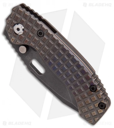 Trouble Blades Custom Mini Mofo Knife Frag Flame Titanium (3.25" Black) 3 Trouble Blades Custom Mini Mofo Knife Frag Flame Titanium (3.25" Black) - Image 3