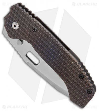 Trouble Blades Custom Mofo Frame Lock Knife 911 Flame Ti (4.1" Satin) 3 Trouble Blades Custom Mofo Frame Lock Knife 911 Flame Ti (4.1" Satin) - Image 3