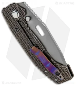 Trouble Blades Custom Mofo Frame Lock Knife 911 Ti (3.75" Bead Blast 4V) 7 Trouble Blades Custom Mofo Frame Lock Knife 911 Ti (3.75" Bead Blast 4V) -Benchmade Shop Trouble Blades Custom Mofo FL 911 Ti BB BHQ 88439 jr side