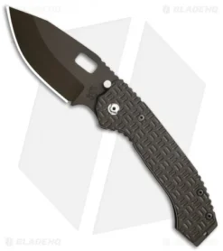 Trouble Blades Custom Mofo Frame Lock Knife Tron Dark Green (3.75" Green)