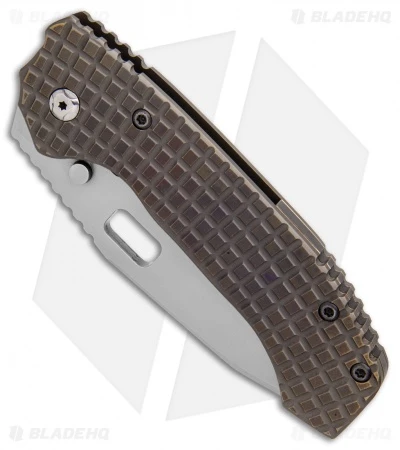 Trouble Blades Custom Mofo Knife Frag Flame Ti (4.1" Bead Blast) 3 Trouble Blades Custom Mofo Knife Frag Flame Ti (4.1" Bead Blast) - Image 3