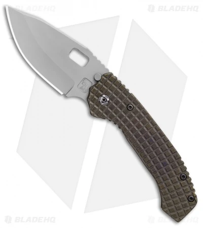 Trouble Blades Custom Mofo Knife Frag Flame Ti (4.1" Bead Blast) 1 Trouble Blades Custom Mofo Knife Frag Flame Ti (4.1" Bead Blast)