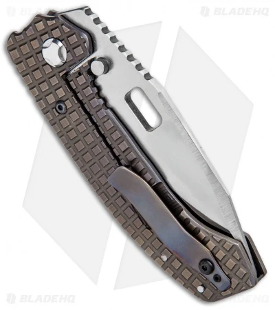 Trouble Blades Custom Mofo Knife Frag Flame Ti (4.1" Satin) 3 Trouble Blades Custom Mofo Knife Frag Flame Ti (4.1" Satin) - Image 3