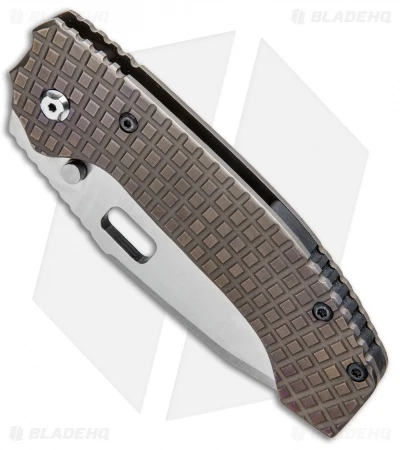 Trouble Blades Custom Mofo Knife Frag Flame Ti (4.1" Satin) 2 Trouble Blades Custom Mofo Knife Frag Flame Ti (4.1" Satin) - Image 2