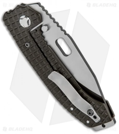 Trouble Blades Custom Mofo Green Frag Knife Ti (3.75") Two-Tone 3 Trouble Blades Custom Mofo Green Frag Knife Ti (3.75") Two-Tone - Image 3