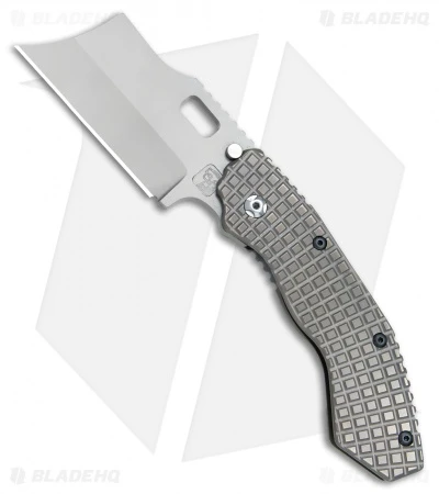 Trouble Blades Custom Debt Collector L Knife Frag Ti #004 (3.75" CPM-4V) 1 Trouble Blades Custom Debt Collector L Knife Frag Ti #004 (3.75" CPM-4V)