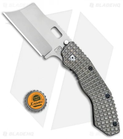Trouble Blades Custom Debt Collector L Knife Frag Ti #001 (3.75" CruWear) 4 Trouble Blades Custom Debt Collector L Knife Frag Ti #001 (3.75" CruWear) - Image 4