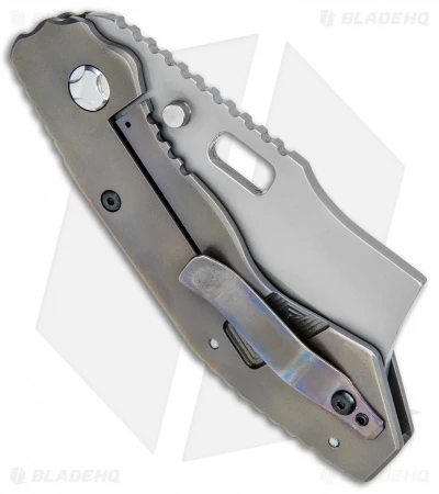 Trouble Blades Custom Debt Collector L Knife Frag Ti #001 (3.75" CruWear) 3 Trouble Blades Custom Debt Collector L Knife Frag Ti #001 (3.75" CruWear) - Image 3