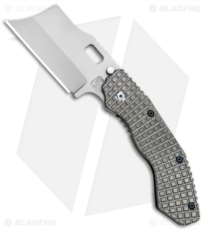 Trouble Blades Custom Debt Collector L Knife Frag Ti #001 (3.75" CruWear) 1 Trouble Blades Custom Debt Collector L Knife Frag Ti #001 (3.75" CruWear)