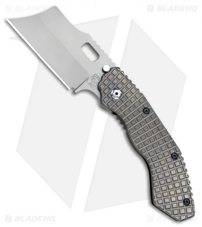 Trouble Blades Custom Debt Collector L Knife Frag Ti #005 (3.75" CruWear) 1 Trouble Blades Custom Debt Collector L Knife Frag Ti #005 (3.75" CruWear)