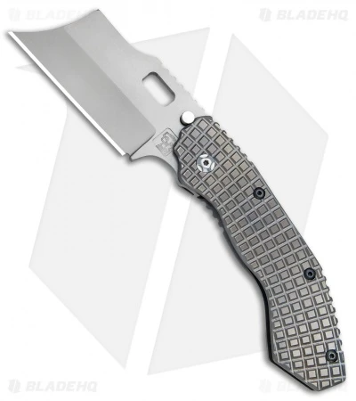 Trouble Blades Custom Debt Collector L Knife Frag Ti #002 (3.75" SpecWear) 1 Trouble Blades Custom Debt Collector L Knife Frag Ti #002 (3.75" SpecWear)