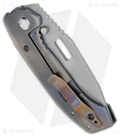 Trouble Blades Custom Mofo L Knife Frag Ti #007 (4.125" CruWear Swedge) 6 Trouble Blades Custom Mofo L Knife Frag Ti #007 (4.125" CruWear Swedge) -Benchmade Shop Trouble Blades MOFO L FRAG BB BHQ 79338 jr side