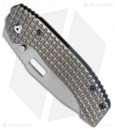 Trouble Blades Custom Mofo L Knife Frag Ti #007 (4.125" CruWear Swedge) 2 Trouble Blades Custom Mofo L Knife Frag Ti #007 (4.125" CruWear Swedge) - Image 2