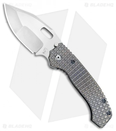 Trouble Blades Custom Mofo L Knife Frag Ti #022 (4.125" SpecWear W.D. Grind) 1 Trouble Blades Custom Mofo L Knife Frag Ti #022 (4.125" SpecWear W.D. Grind)