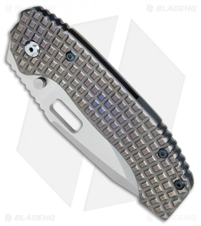 Trouble Blades Custom Mofo L Knife Frag Ti #012 (4.125" CruWear Two-Tone) 2 Trouble Blades Custom Mofo L Knife Frag Ti #012 (4.125" CruWear Two-Tone) - Image 2