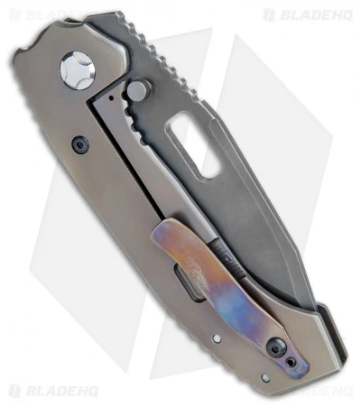 Trouble Blades Custom Mofo L Knife Frag Ti #021 (4.125" SpecWear Acid SW) 3 Trouble Blades Custom Mofo L Knife Frag Ti #021 (4.125" SpecWear Acid SW) - Image 3