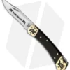Buck Knives Yellowhorse Custom Buck 110 Torto Lockback Knife Ebony Wood (3.8" Satin)