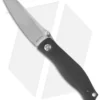 Alan Folts Custom Standard Utility Folder Black G-10 Knife (3.375" Two-Tone)
