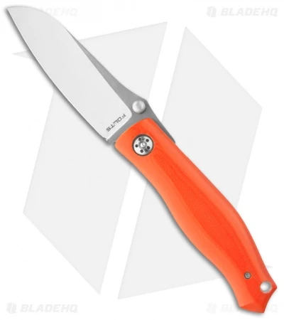Alan Folts Custom Standard Utility Folder Orange G-10 Knife (3.375" Two-Tone) 1 Alan Folts Custom Standard Utility Folder Orange G-10 Knife (3.375" Two-Tone)