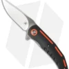 A2 Andre Thorburn/Van Heerden A3-3D Flipper Knife Black/Orange G10 (3.75" Satin)