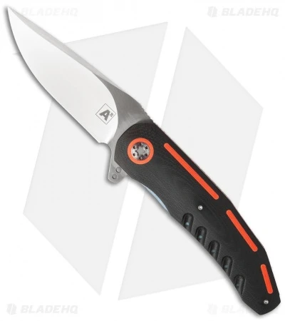 A2 Andre Thorburn/Van Heerden A3-3D Flipper Knife Black/Orange G10 (3.75" Satin) 1 A2 Andre Thorburn/Van Heerden A3-3D Flipper Knife Black/Orange G10 (3.75" Satin)