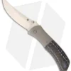 Aaron Frederick Tactical Persian Folder Blue/Black Carbon Fiber (3.5" Plain)