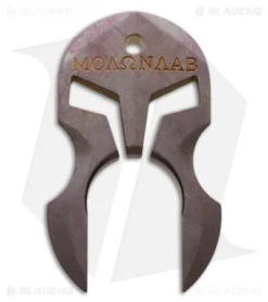 Andre De Villiers AdV Tactical Spartan Knuck - Purple Finished Ti - Blade HQ