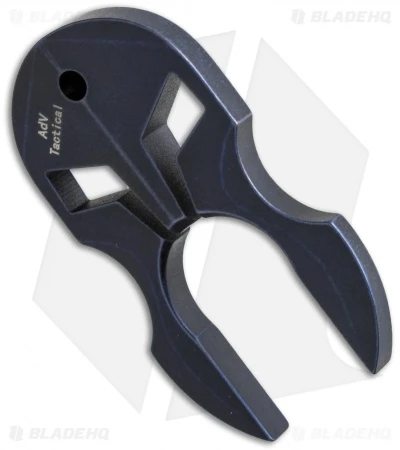 Andre De Villiers AdV Tactical Spartan Knuck - Black Titanium 2 Andre De Villiers AdV Tactical Spartan Knuck - Black Titanium - Image 2