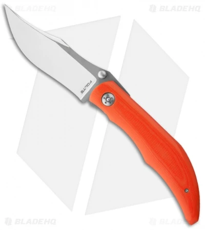 Alan Folts Custom Standard Sultan Folder Orange G-10 Knife (3.75" Two-Tone) 1 Alan Folts Custom Standard Sultan Folder Orange G-10 Knife (3.75" Two-Tone)