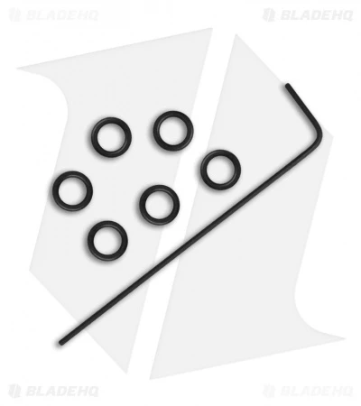 Amsler Knives Hurricane Razor 2.0 Knife Cerakote (1.375" Black) 3 Amsler Knives Hurricane Razor 2.0 Knife Cerakote (1.375" Black) - Image 3