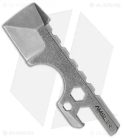 Amsler Knives Bottle Defense Tool BDT S35VN Steel Keychain Knife (Stonewash)