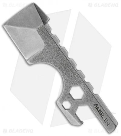 Amsler Knives Bottle Defense Tool BDT S35VN Steel Keychain Knife (Stonewash) 1 Amsler Knives Bottle Defense Tool BDT S35VN Steel Keychain Knife (Stonewash)