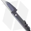 Amsler Knives Mini Slik Pikal Knife Titanium (2" Dark Blue)