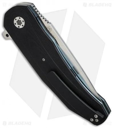 A2 Andre Thorburn/Van Heerden A3-3D Flipper Knife Black G-10 (3.75" Satin) 2 A2 Andre Thorburn/Van Heerden A3-3D Flipper Knife Black G-10 (3.75" Satin) - Image 2