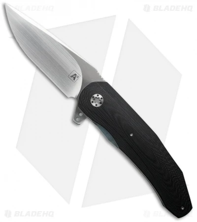 A2 Andre Thorburn/Van Heerden A3-3D Flipper Knife Black G-10 (3.75" Satin) 1 A2 Andre Thorburn/Van Heerden A3-3D Flipper Knife Black G-10 (3.75" Satin)