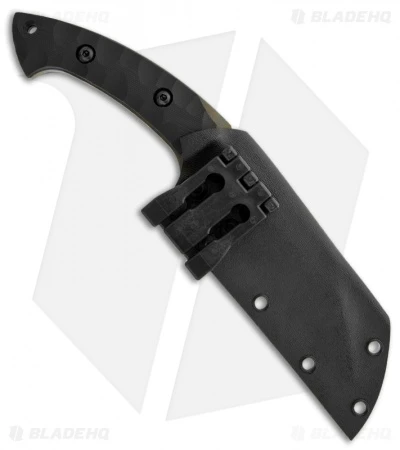 Barrett Custom Knives Skulltap Hawkbill Biohazard Fixed Blade Knife (5.2") S35VN 2 Barrett Custom Knives Skulltap Hawkbill Biohazard Fixed Blade Knife (5.2") S35VN - Image 2