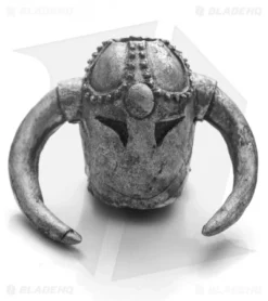 Barrett Custom Death Skull Bead - Pewter/Silver