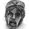 Barrett Custom Zombie Nurse Skull Bead - Pewter/Silver
